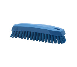 Vikan Hand Butterfly Brush 165mm - Medium Fiber - Blue