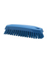 Vikan Hand Butterfly Brush 165mm - Medium Fiber - Blue