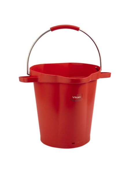 Seau gradué - bec verseur - 20L -  rouge