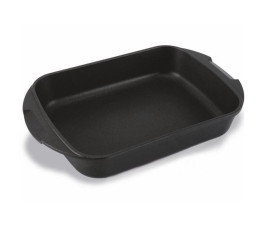 Plat à rôtir rectangulaire en fonte d'aluminium - 30*22*7 cm