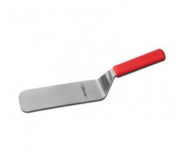 Offset Spatula, Plastic Red Handle