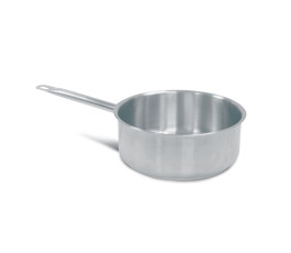 Uncoated stainless steel saucepan Ø 24 cm 12 cm 5.4 - all burners