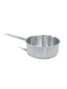 Uncoated stainless steel saucepan Ø 24 cm 12 cm 5.4 - all burners