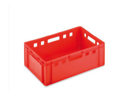 Red meat container 60 x 40 x 20 cm - 38 L