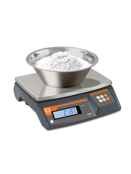 Scale 30 kg - Accuracy 1gr - Removable stainless steel tray