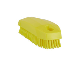 Vikan nail brush 130mm - Yellow