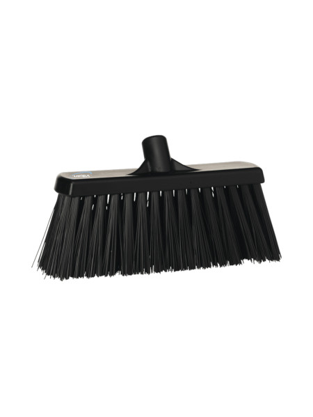 Vikan outdoor broom 330 mm very hard fiber - Black