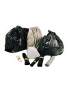 Black garbage bag 100L 45microns - Box of 200