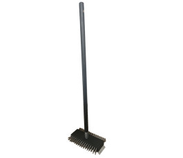 Stainless steel grill scraper brush