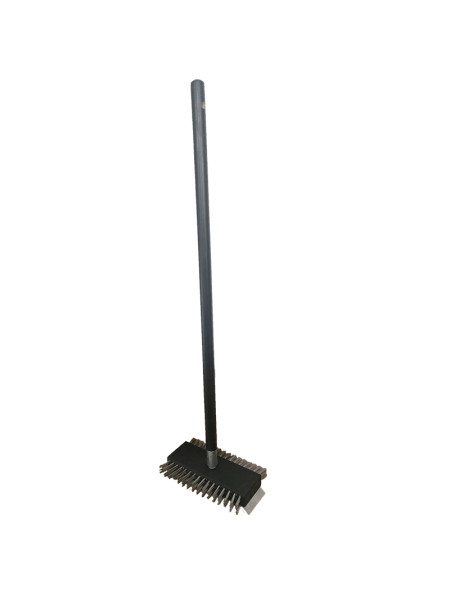 Stainless steel grill scraper brush