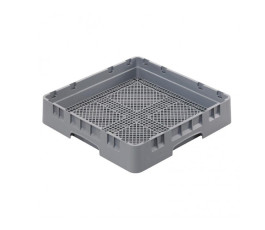 Flat bottom dishwasher basket 50 x 50 x 10.1