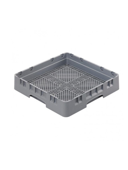 Flat bottom dishwasher basket 50 x 50 x 10.1