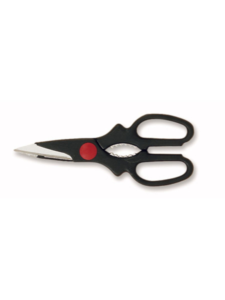 Nutcracker kitchen scissors - 20.5 cm black