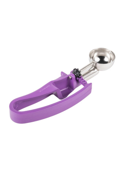 Cuillère doseuse en inox 304, violette, 22 ml - Vollrath | Vue principale Cuillère doseuse en inox 304, violette, 22 ml - Vollrath | Vue principale