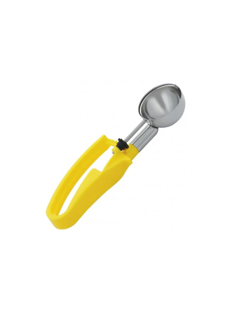 Yellow Squeeze Handle Disher - 1.8 oz.
