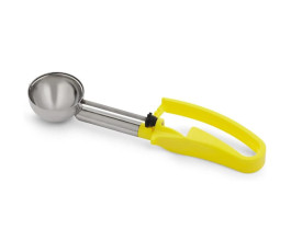 304 stainless steel measuring spoon with yellow handle, 53ml