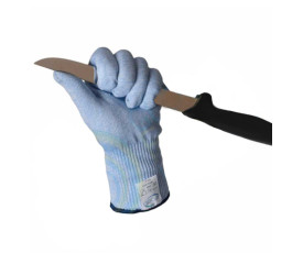 Paire de gants bleus anti-coupures M