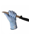 Pair of blue cut-resistant gloves, level 5, size M