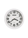 Vogue white wall clock - Diameter 24 cm