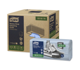 Package of 420 Tork ultra-resistant cleaning cloths folded TOP PAK