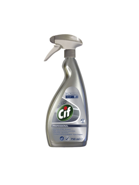Nettoyant inox spray 750 ml CIF