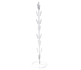 White metallic balloon tree (without balloons)