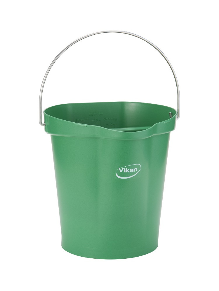 Seau vert Vikan 12 litres