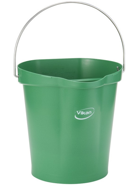Seau vert Vikan 12 litres