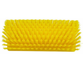 Balai-brosse Vikan Hi-Lo jaune - vue de dessous