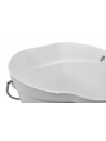 Vikan 12L bucket - graduated with spout - White