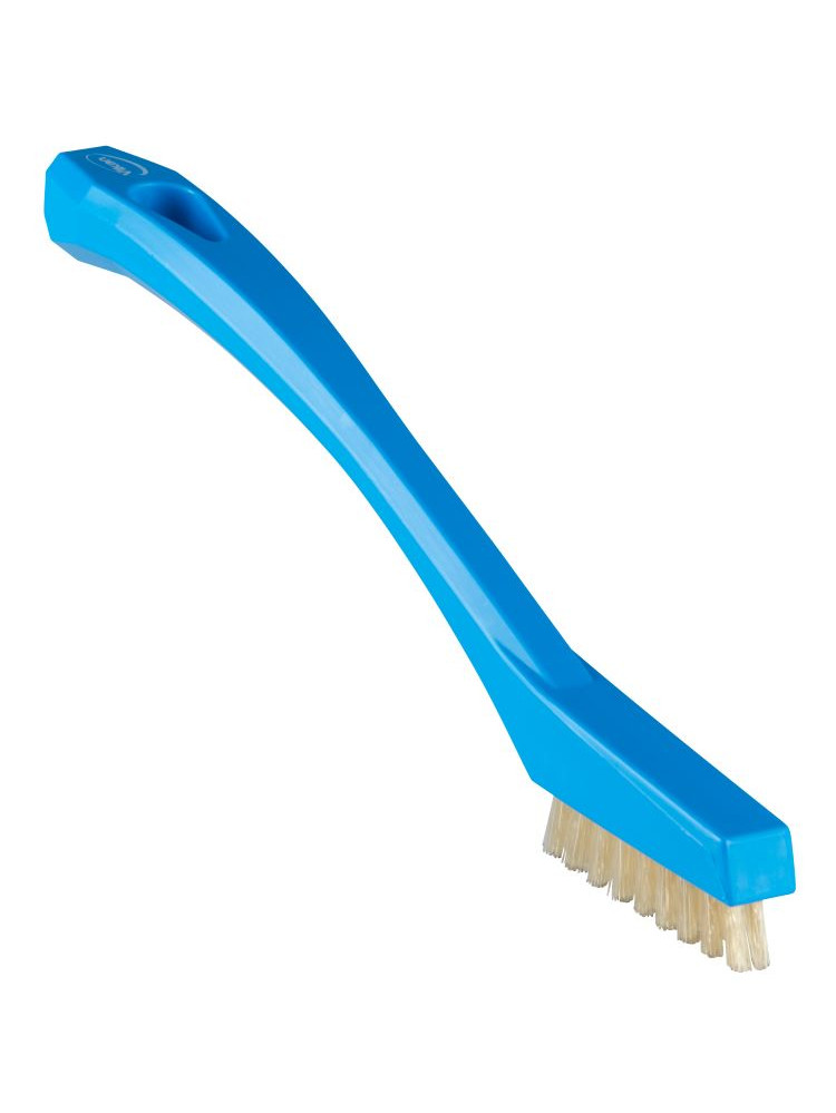 Mini-brosse Vikan avec fibres résistantes - 205 mm - bleu