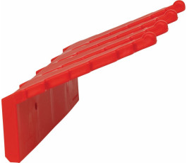 Support mural 240 mm Vikan - Rouge