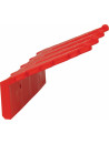 Support mural 240 mm Vikan - Rouge