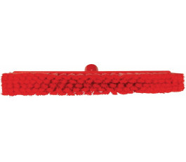 Vikan Broom 410mm - Soft fiber - Red