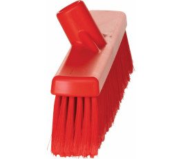 Vikan Broom 410mm - Soft fiber - Red