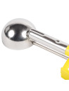 Cuillère à doser, jaune, 53 ml, Vollrath avec manche à pression