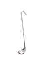 Stainless steel sauce ladle diameter 6 cm - 5 cl - 24 cm