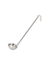 Stainless steel sauce ladle diameter 6 cm - 5 cl - 24 cm