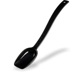 Solid spoon 0.25oz, 8\" - Black