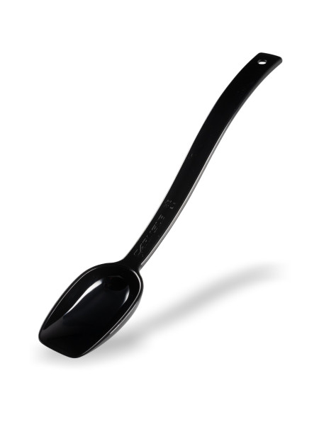 Solid spoon 0.25oz, 8\" - Black