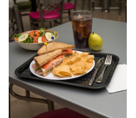 Un plateau idéal pour la restauration rapide