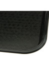 Polypropylene tray 25.4 x 35.6 cm - Black color