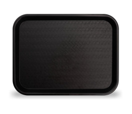 Polypropylene tray 25.4 x 35.6 cm - Black color