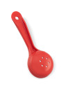 Perforated measuring spoon - red - Short handle - 59 ml