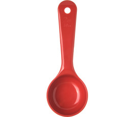 Measuring spoon - red - Short handle - 59 ml