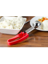 Cuillère à doser, rouge, 40 ml, Vollrath avec manche à pression