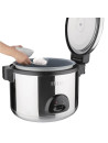 Rice cooker capacity 9L for 20L of rice (80 portions)