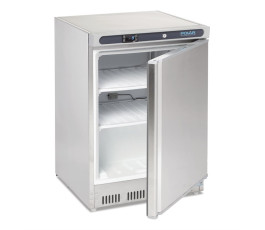 Polar 140L stainless steel negative under-counter freezer