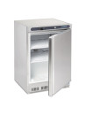 Polar 140L stainless steel negative under-counter freezer