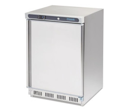 Polar 140L stainless steel negative under-counter freezer